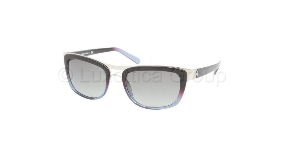 Tory Burch TY9008 Sunglasses 929/11-5419 - Plum Blue Fade Grey Gradient
