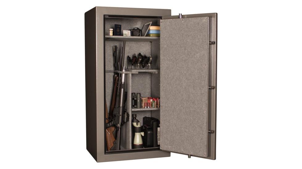 Tracker Safe 24 Gun Safe, Electronic Lock, Grey, TS24-ESR-GRY