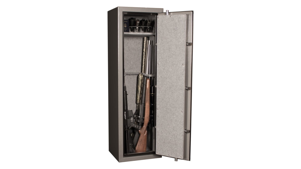 Tracker Safe 8 Gun Safe, Dial Lock, Grey, TS08-GRY
