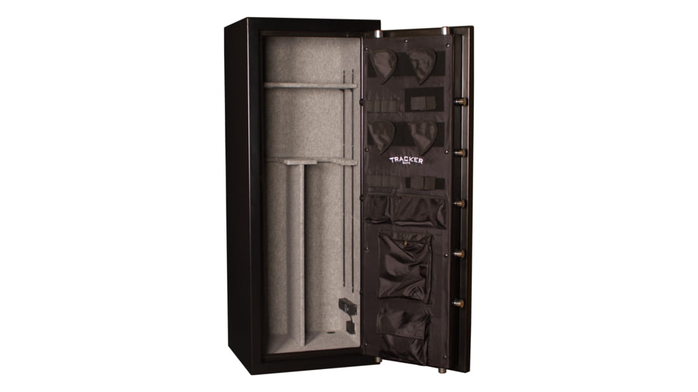 Tracker Safe Fire Rated Gun Safe, M12, Electronic Lock, Black, T592320M-ELG