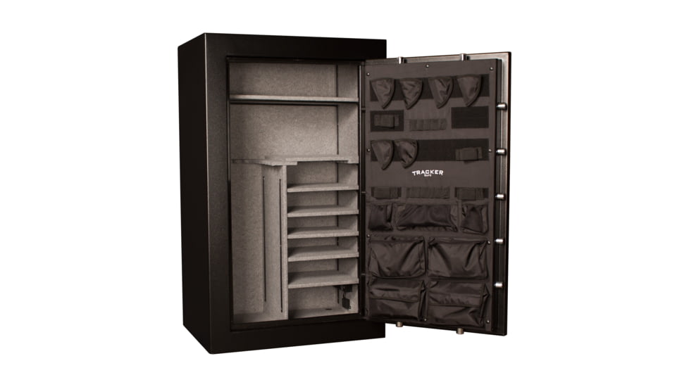 Tracker Safe Fire Rated Gun Safe, M32, Dial Lock, Black, T593625M-DLG