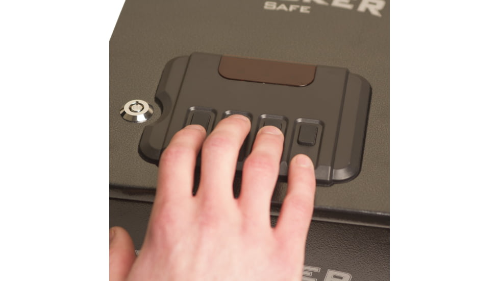 Tracker Safe Quick Access Pistol Safe, Black, QAPS-01