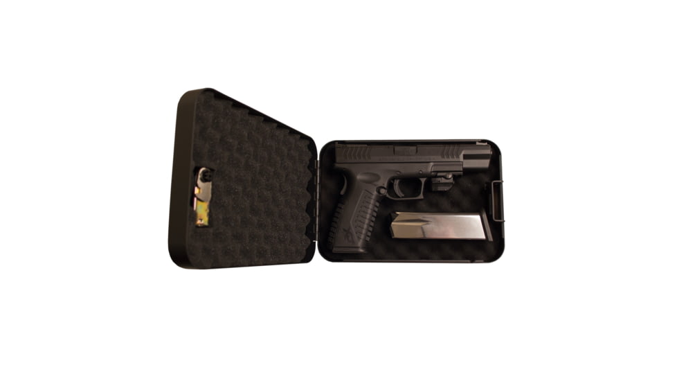 Tracker Safe Small Portable Safe, Combo Lock, Black, SPS-01