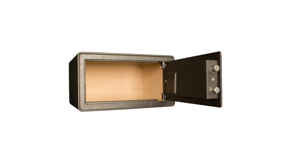 Tracker Safe Steel Safe w/Biometric Lock, 7.75in, Black, S8-B2