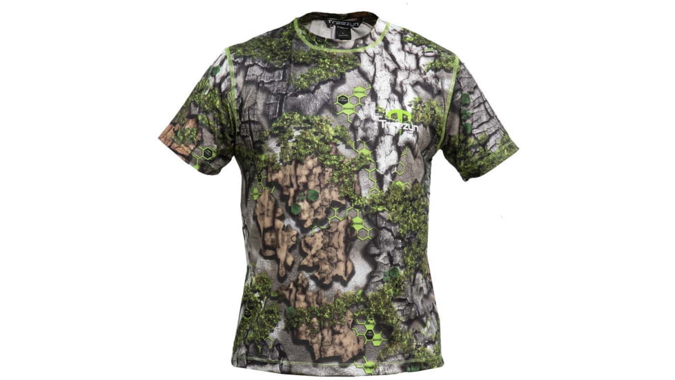 Treezyn ES Short Sleeve Top - Mens, Early Seezyn Green, Extra Large, MES16-6 XL