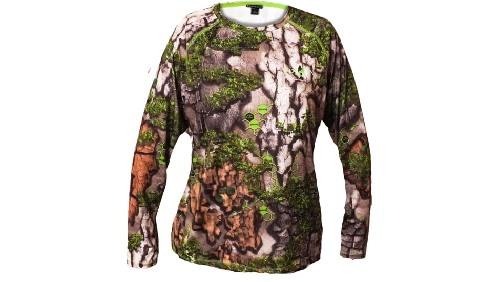 Treezyn ES Vixzyn Long Sleeve Shirt - Women's, Early Seezyn Green, Medium, WES16-7 M