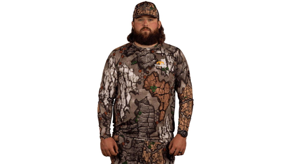 Treezyn LS Lightweight Long Sleeve Top - Mens, Late Seezyn Brown, Small, MLS20-50 S