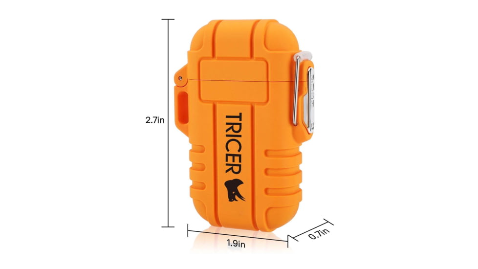 Tricer Arc Lighter, Orange, AL- LTR - 1