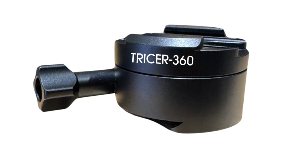 Tricer Tricer-360 Micro-Panning Tripod Adapter, Black, 360-MP-1