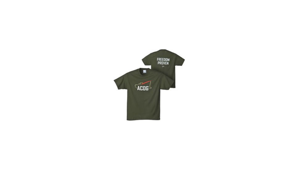 Trijicon Freedom Shirt, Short Sleeve - Men's, Olive, Small TRJAP42S