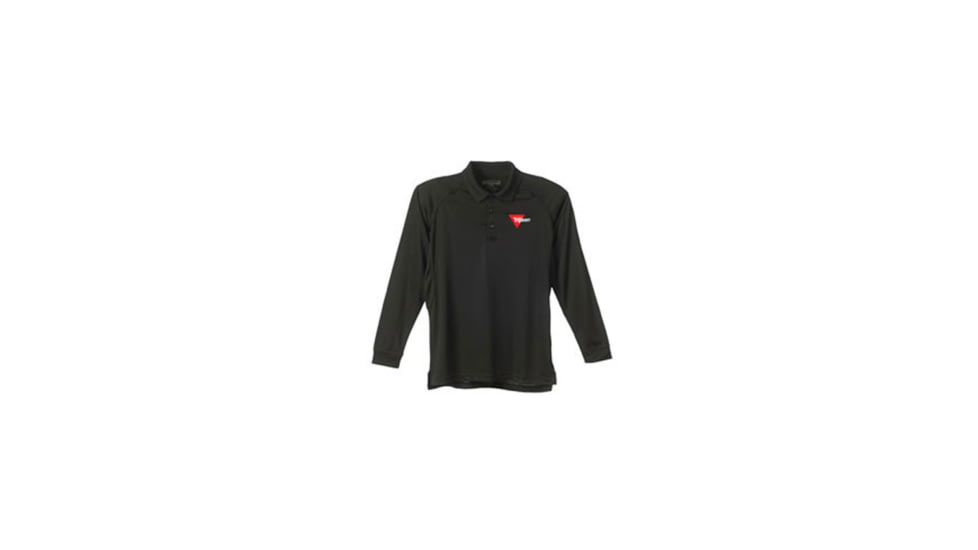 Trijicon Perform Logo Long Sleeve Polo - Men's, Black, 2XL TRJAP252XL