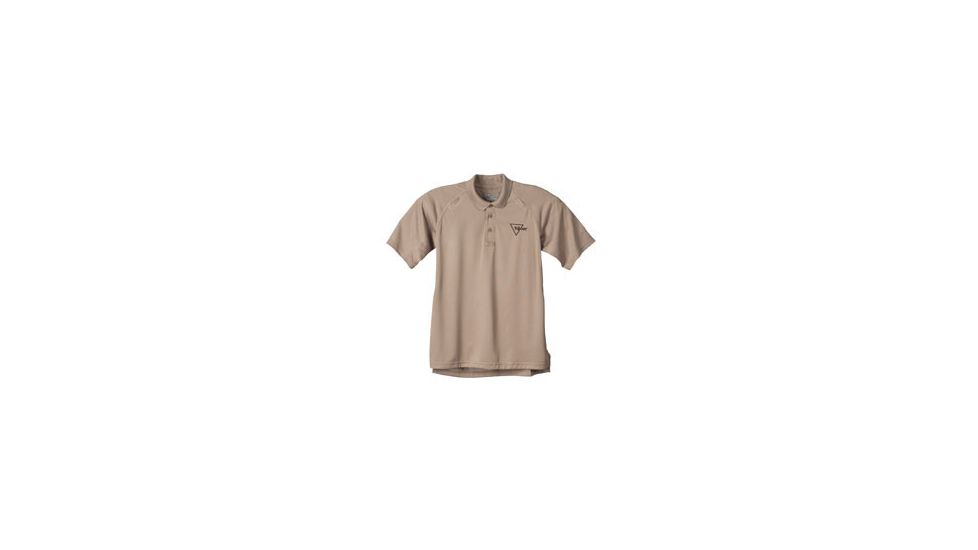Trijicon Performance Polo Short Sleeve Shirt - XXXL, Khaki AP23XXXL