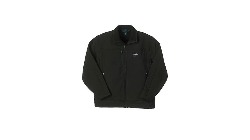 Trijicon Men's Soft Shell Lined Jacket w/ Trijicon Logo, Black, Medium AP49M