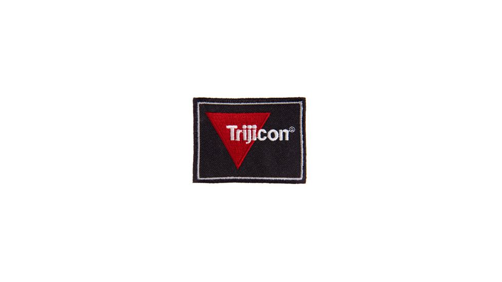 Trijicon Velcro Patch w/  Logo, Black AP62