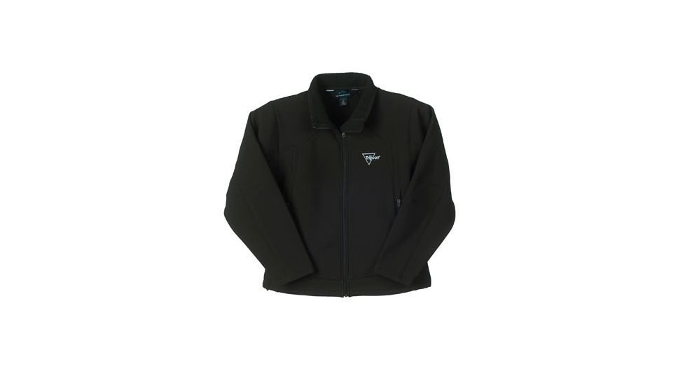 Trijicon Womens Soft Shell Lined Jacket w/ Trijicon Logo, Black, Small AP50-SM