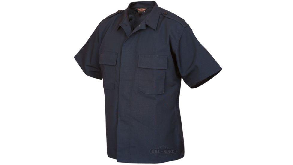 Tru Spec 1001009 Short Sleeve Navy Tactical Shirt Pc Rs
