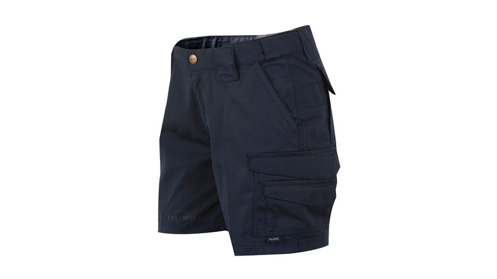 Tru-Spec 24-7 Ladies 6in. Shorts Poly/Cotton Rip-Stop, Navy, 0 1196001
