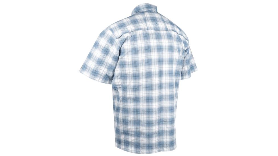 Tru-Spec 24-7 Cool Camp Shirt, Blue Plaid, M 1258004