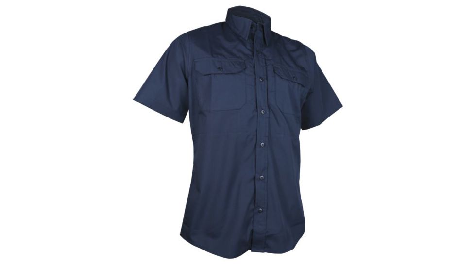 Tru-Spec 24-7 Series Dress Shirts S/S, Navy, XSR 1345002