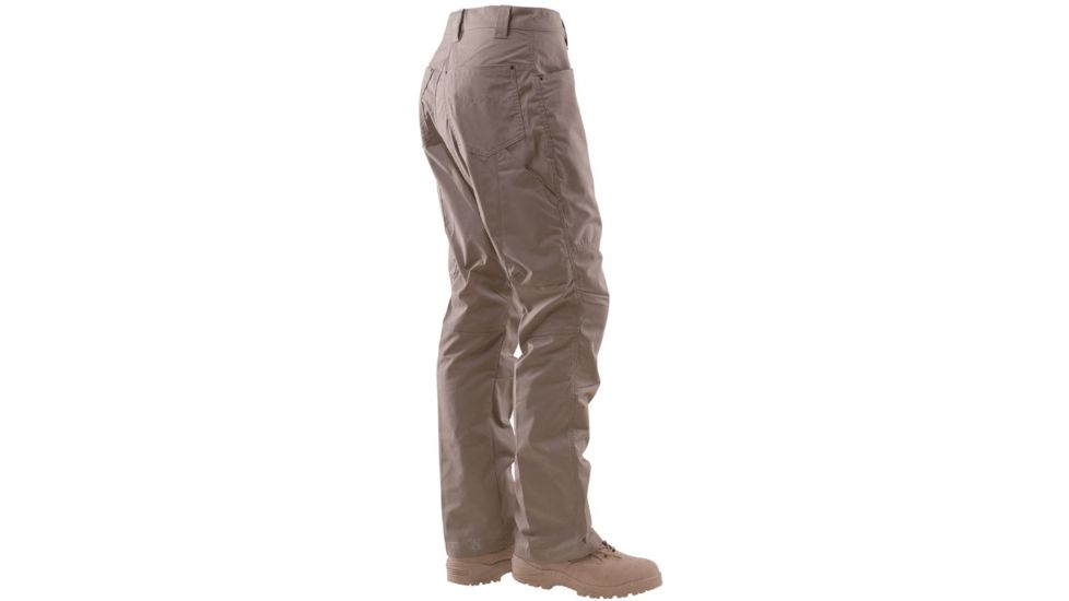 Tru-Spec 24-7 Eclipse Tactical Pants 65/35 Polyester/Cotton Rip-Stop, Khaki, 40x30 2416048