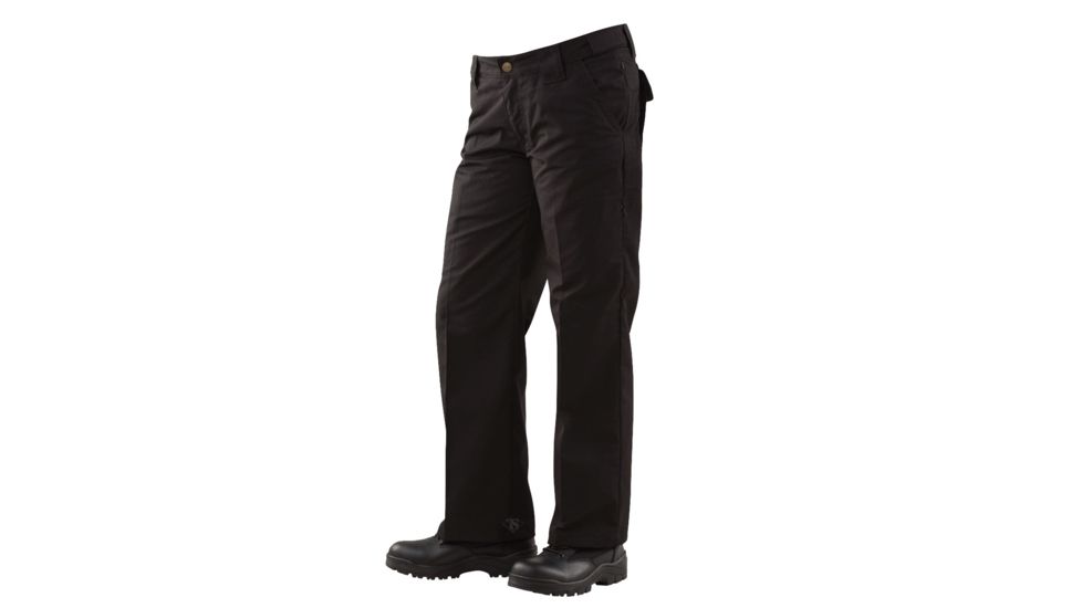 Tru-Spec 24-7 Ladies' Classic Pants, Teflon, PolyCotton RipStop, Black, Size 2 1194002