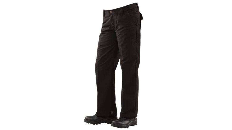 Tru-Spec 24-7 Ladiesft Classic Pants, Teflon, PolyCotton RipStop, Black, Size 2 1194002
