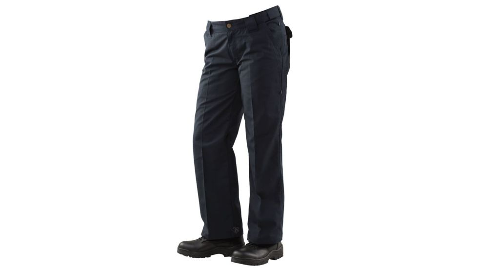 Tru-Spec 24-7 Ladiesft Classic Pants, Teflon, PolyCotton RipStop, Navy, Size 2 1192002