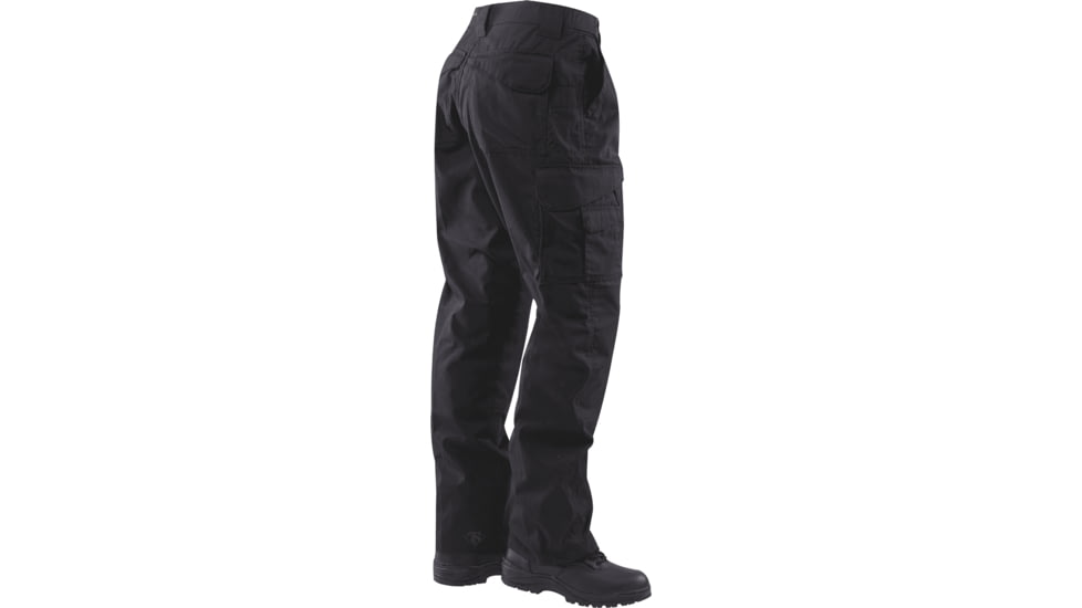 TRU-SPEC 24-7 Series Tactical Teflon Pants - Mens, PolyCotton Ripstop, Black, Waist 28 in, Inseam 32 in, 1062002