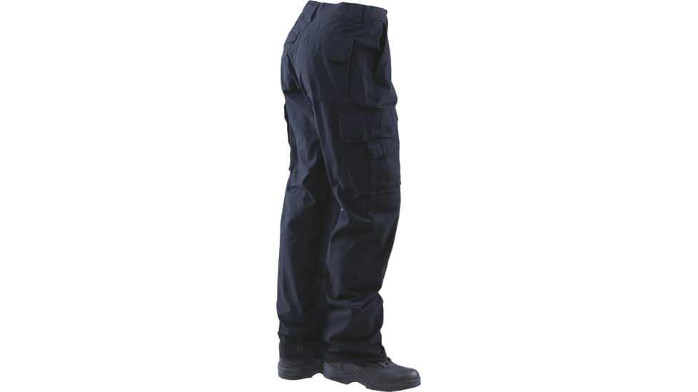 TRU-SPEC 24-7 Series Tactical Teflon Pants - Mens, PolyCotton Ripstop, Dark Navy, Waist 28 in, Inseam 32 in, 1061002