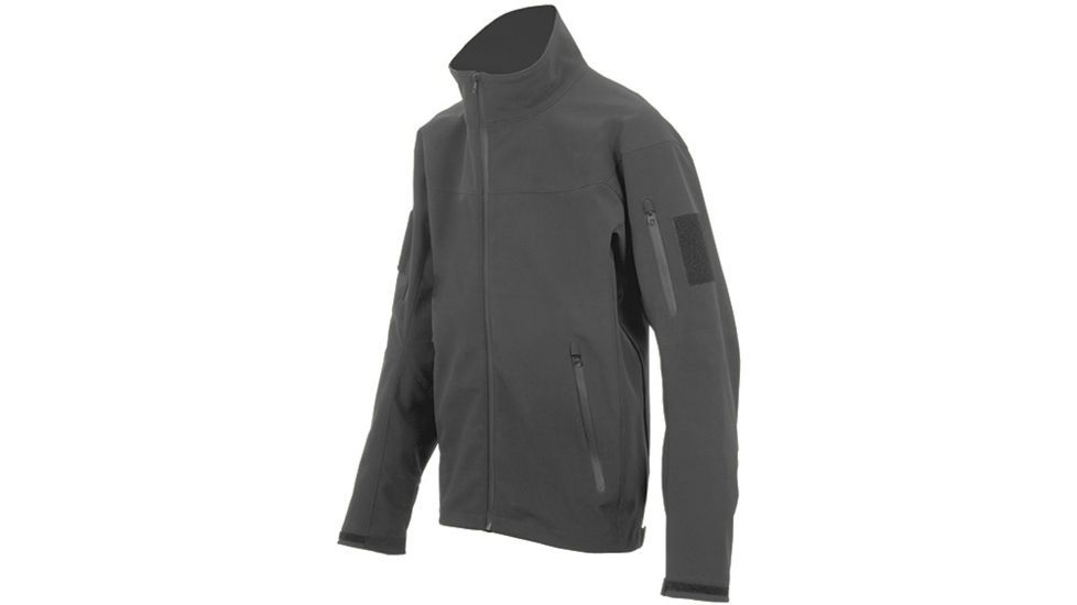 Tru-Spec 24-7 Slate Grey Tactical Soft Shell Without Sleeve Loop Jacket, Extra Small 2464002
