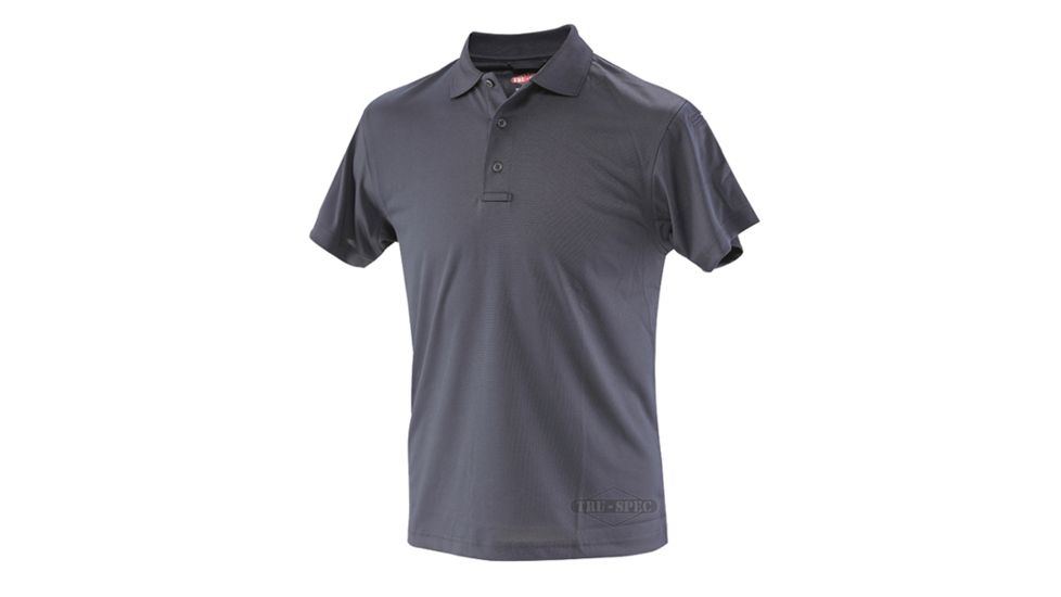 Tru-Spec 24-7 TAC SL Tee-Shirt 100% Poly, Charcoal, Small Regular 4609003