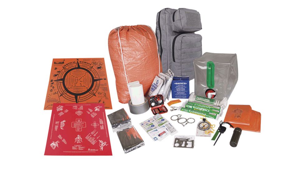 Tru-Spec 5ive Star Bug-out Bag, Transport, Smoke - 5232000