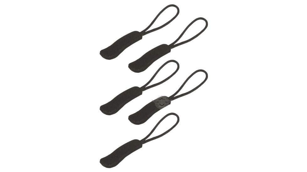 5ive Star Gear 5S Insert Zipper Pulls Nylon, Black, N/A 6167000