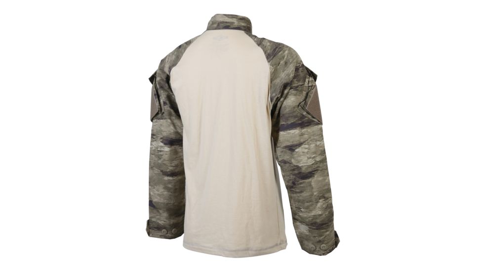 TRU-SPEC A-TACS Xtreme BDU 1/4 Zip Combat Shirt - Mens, A-Tacs Aux, Medium, Regular, 1775004
