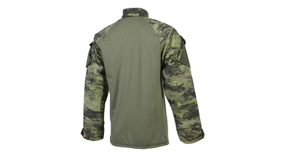 TRU-SPEC A-TACS Xtreme BDU 1/4 Zip Combat Shirt - Mens, A-Tacs Fgx, Extra Large ,Long, 1776026