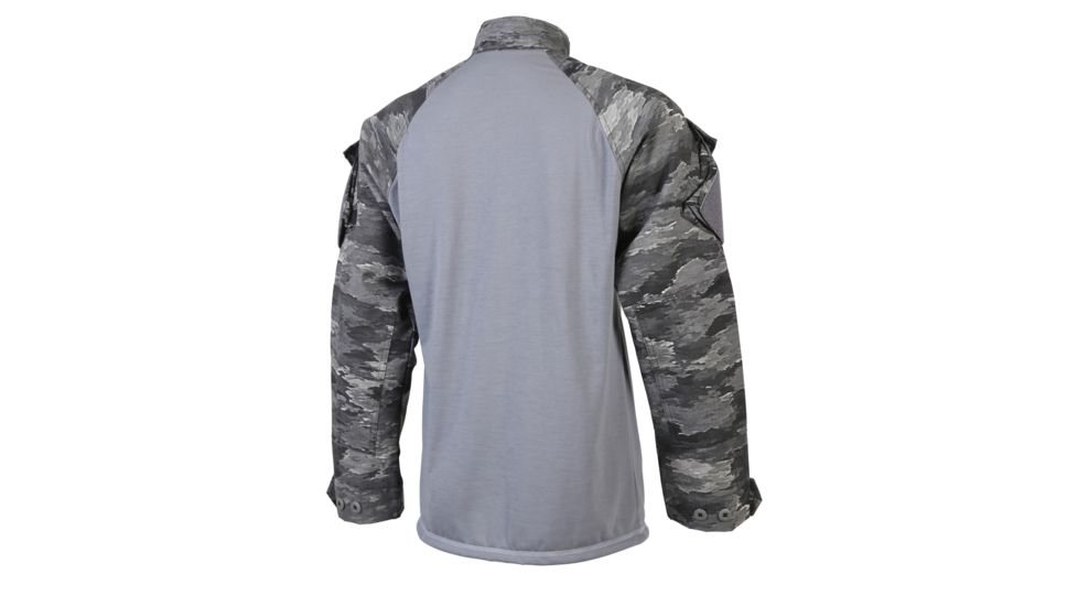 TRU-SPEC A-TACS Xtreme BDU 1/4 Zip Combat Shirt - Mens, A-Tacs Ghost, Large, Regular, 1778005