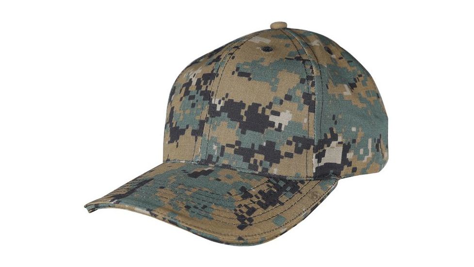 Tru-Spec Adjustable Ball Cap, Woodland Digital 3374000