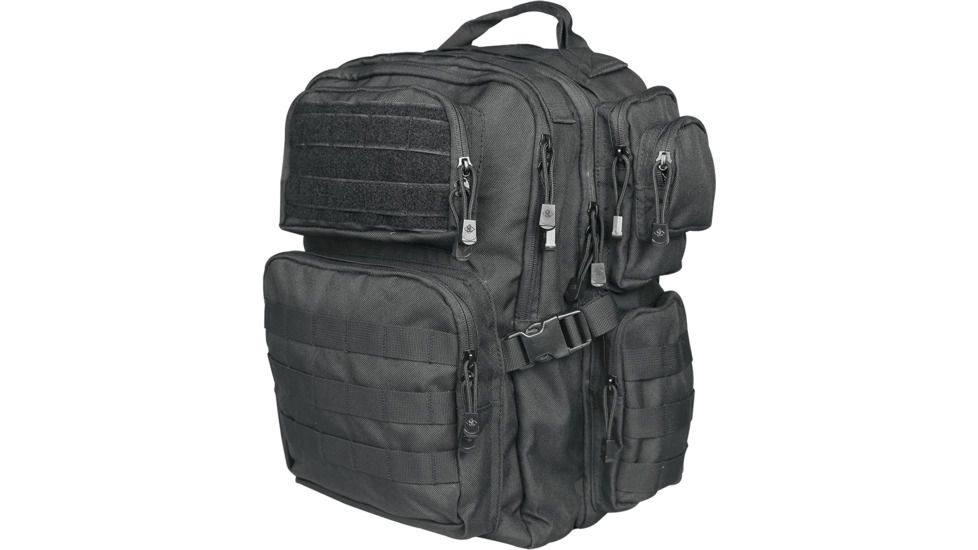 Tru-Spec Backpack, Black Gunny Tour Of Duty Lite, Black 4811000