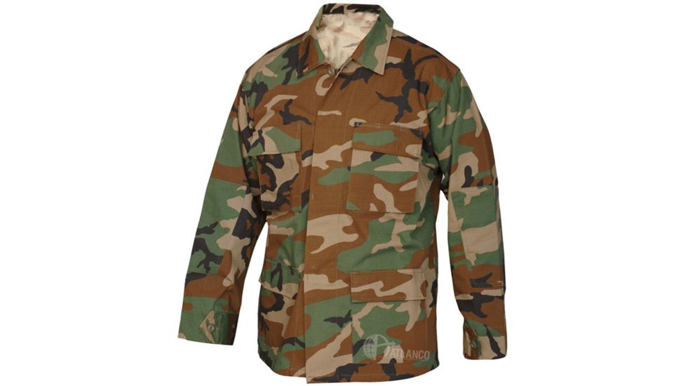 Tru-Spec Basic BDU Jacket W/P C/P R/S, Large Reg. 1587005