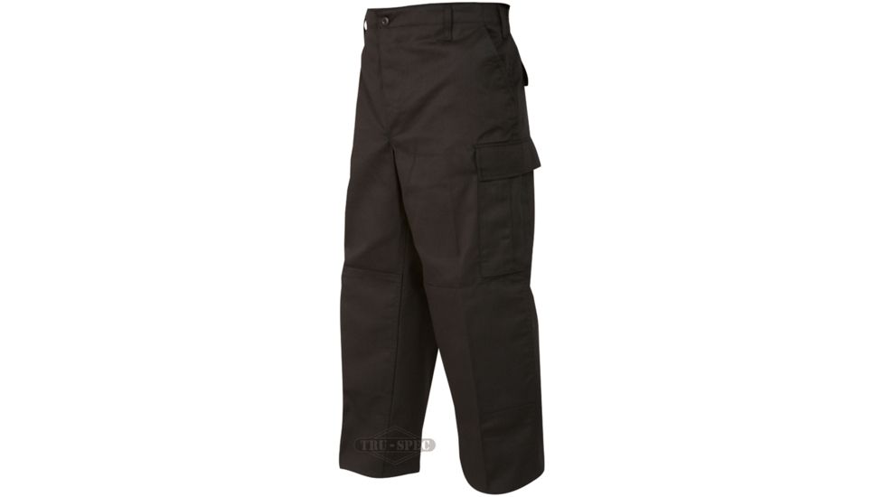 Tru-Spec BDU Pants Black C/P R/S, 2XL Reg. 1580007