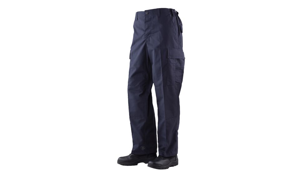 TRU-SPEC BDU 60/40 Co/Poly Twill Pants - Men's, Navy, Extra Small, Long, 1758022