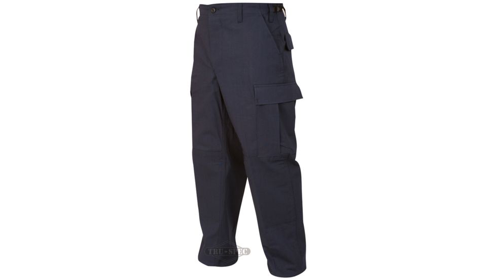 TRU-SPEC BDU Pants, Cotton Ripstop - Men's, Navy, Waist Medium, Regular, 1577004