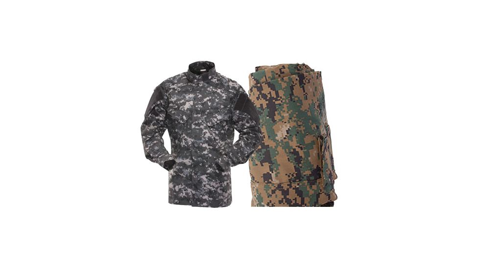 Tru-Spec Combat Tru Xtreme Shirt Woodland Dig. Nyco Rip Stop, Mr 2586004