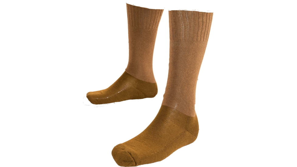 TRU-SPEC Cushion Sole Socks - Men's, Coyote, Large, 3923005