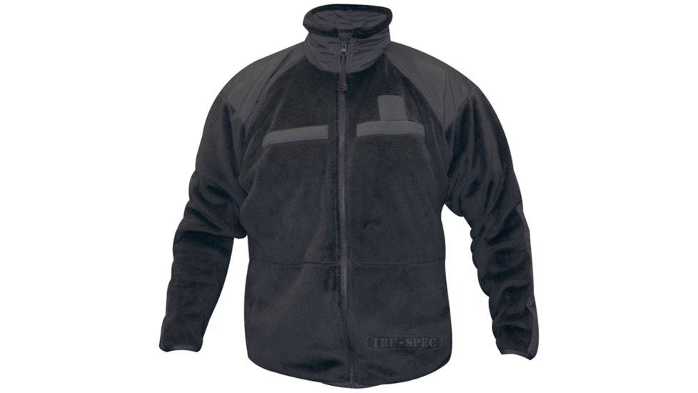Tru-Spec Fleece Jacket Black GEN-3 ECWCS LEVEL-3, Extra Large Reg. 2079006