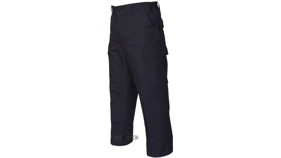 Tru-Spec Gen 1 Police Pants Navy P/C R/S POLICE BDU, ZIP FLY,Medium Reg. 1996004