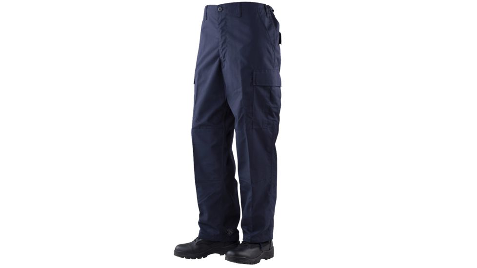 Tru-Spec Gen 1 Police Pants, 65/35 Poly/Co Rip, Navy, Medium, Regular 1996004