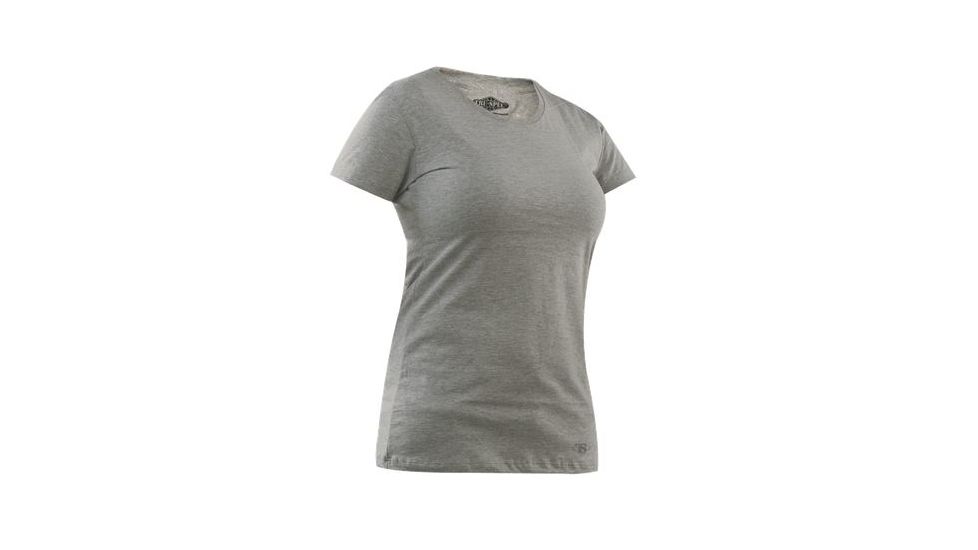Tru-Spec Ladies Pro-Weight T-Shirt, HEATHER GREY, L 4249005