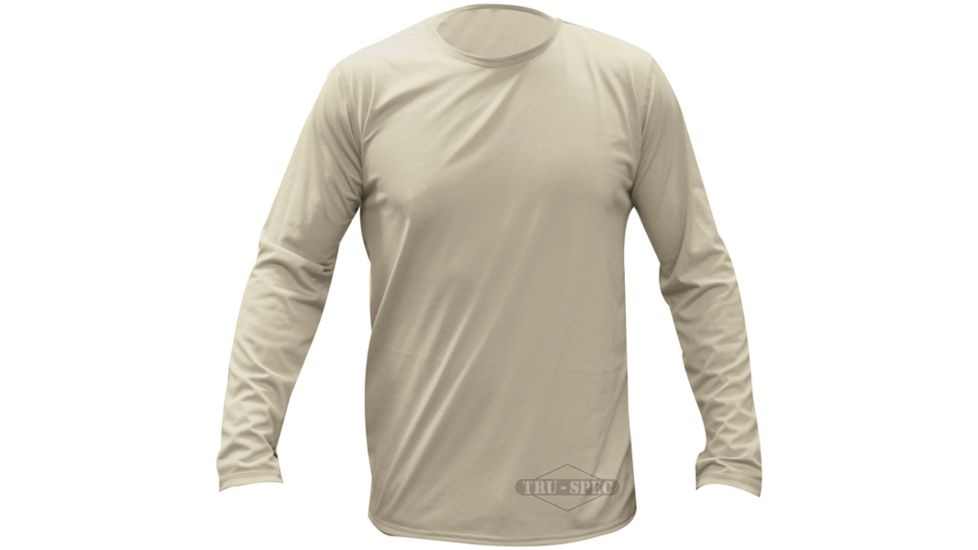 Tru-Spec Long Sleeve Top, TRU SAND GEN-3 ECWCS LEVEL-1, 3XL Reg. 2062008