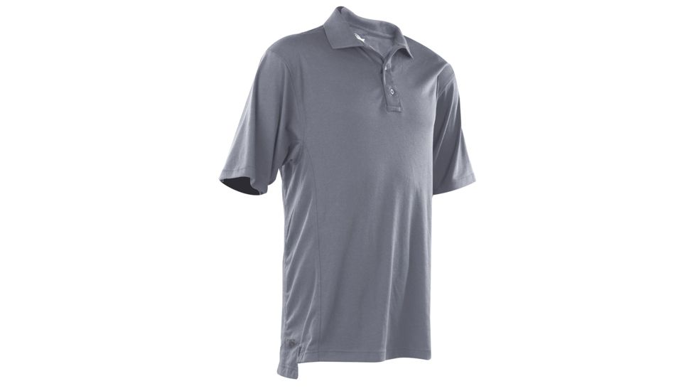 Tru-Spec Mens 24-7 Dri-Release Polo Shirt, Steel Gray, Extra Small, 4069002